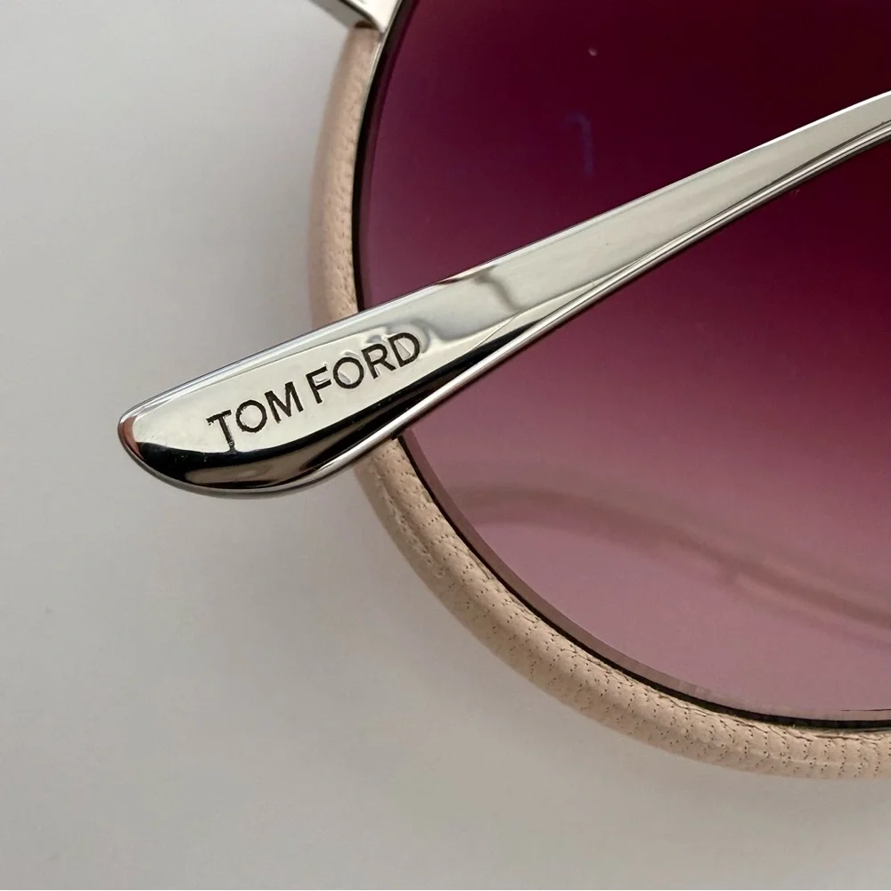 NEW!!! Tom Ford Jessie 02 TF1016 18Z aviator unisex sunglasses Authentic